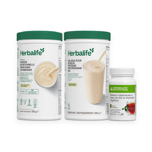 Pack Fit et Form Basique Herbalife : Formula 1, Mélange pour boisson protéinée et boisson à base de thé