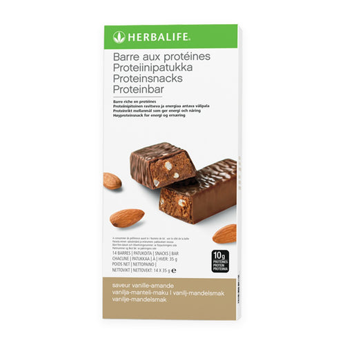 Barres aux Protéines 14 barres – Vanille Amandes
